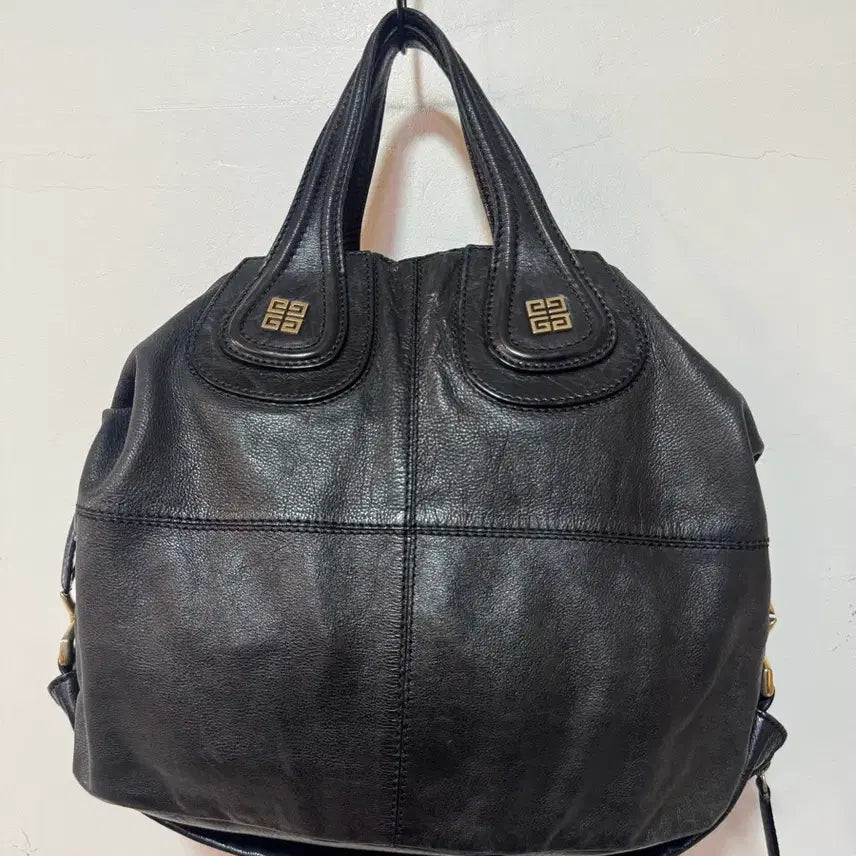 [BUNJANG] Givenchy Nightingale Black Leather Bag / 지방시 블랙 레더백
