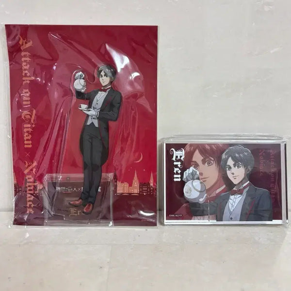 [BUNJANG] Attack on Titan Noblis Eren Butler Acrylic Stand / 진격의거인 노비에이스 에렌 집사 아크릴