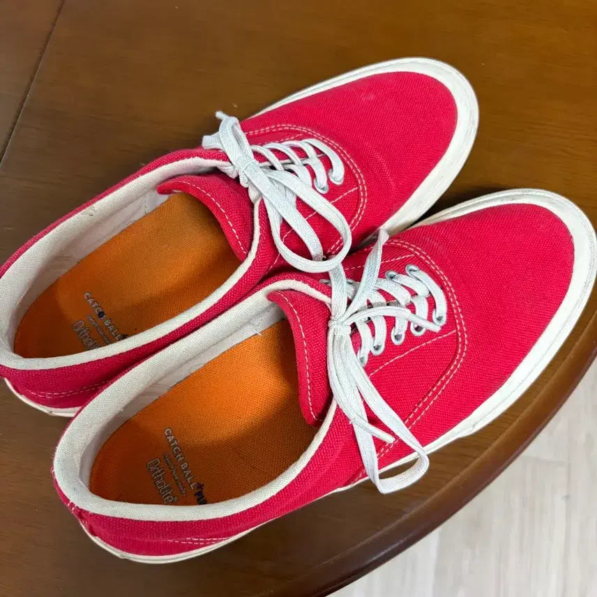 [BUNJANG] Catchball Red Sneakers Size 270 / 캐치볼 레드 270