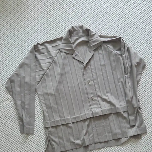 [BUNJANG] Homme Plissé Issey Miyake Pleats Edge Shirt Size 3 / 옴므플리세 플리츠 엣지셔츠 3사이즈