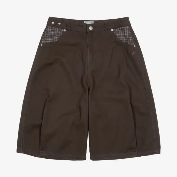 [BUNJANG] The Coldest Moment Check Pocket Pants (Brown) / 더콜디스트모먼트 check pocket pants (brown)