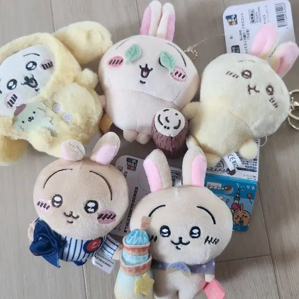 [BUNJANG] Cheekawa Usagi Doll Bundle Set / 먼작귀 치이카와 뽑기로 뽑은 우사기