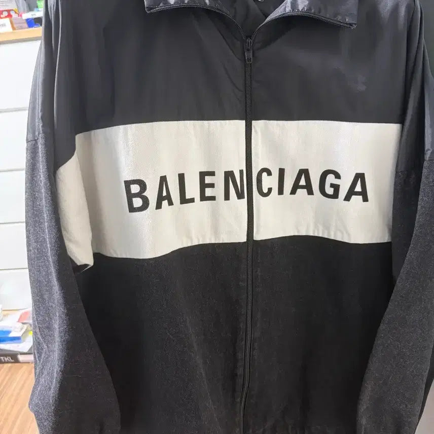 [BUNJANG] Balenciaga Denim Poplin Shirt / [34]발렌시아가 데님 포플린 자켓