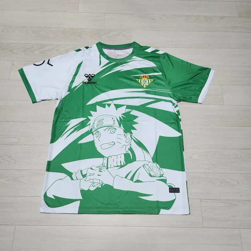 [BUNJANG] Hummel Real Betis x Naruto Uniform XL / 험멜 레알베티스 x 나루토 유니폼