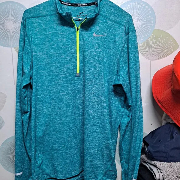 [BUNJANG] Nike Dri-FIT Element Sphere Half-Zip Long Sleeve Top / 나이키 드라이핏 엘레멘트 스피어 하프집업