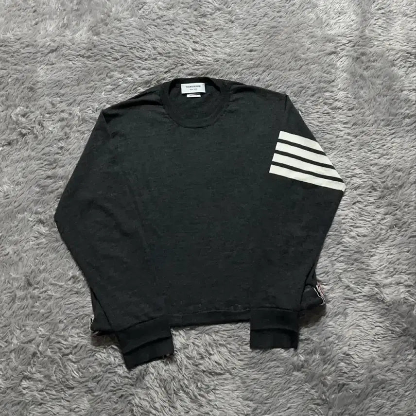 [BUNJANG] Thom Browne Merino Wool Knit Navy / 톰브라운 메리노울 니트