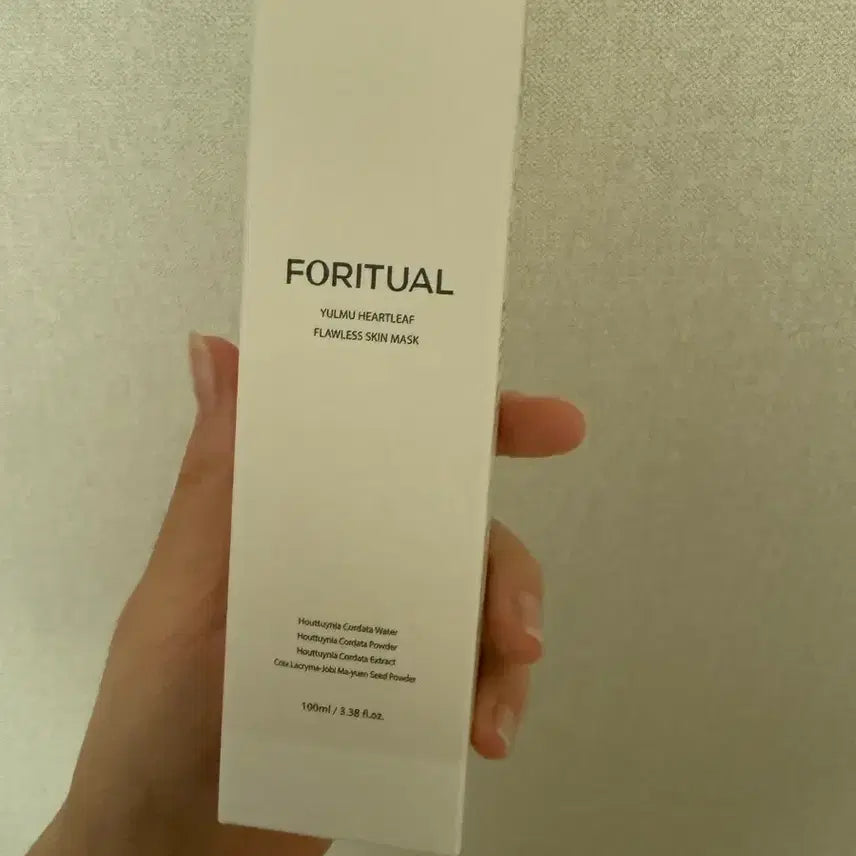 [BUNJANG] Foreatural Job's Tears Pack Wash-off Pack / 포리추얼 율무팩