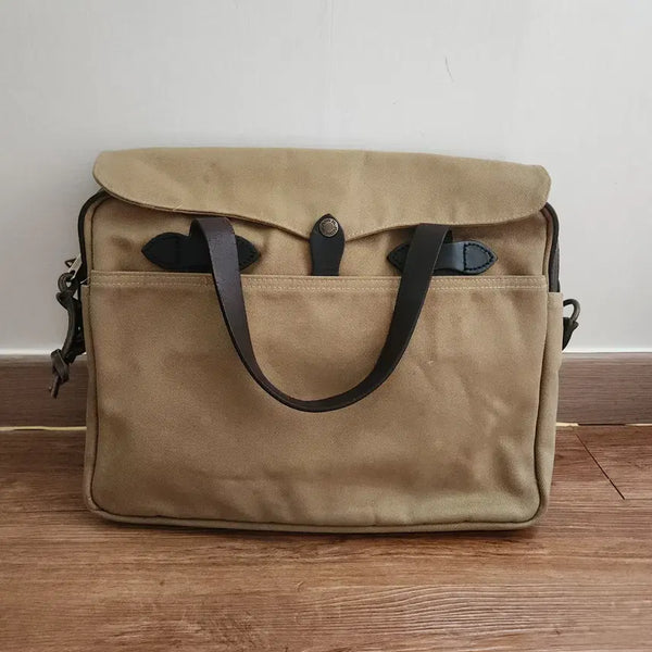 [BUNJANG] Filson 256 Original Briefcase Tan / 필슨 256 USA 오리지널 브리프케이스 탄 컬러 70256