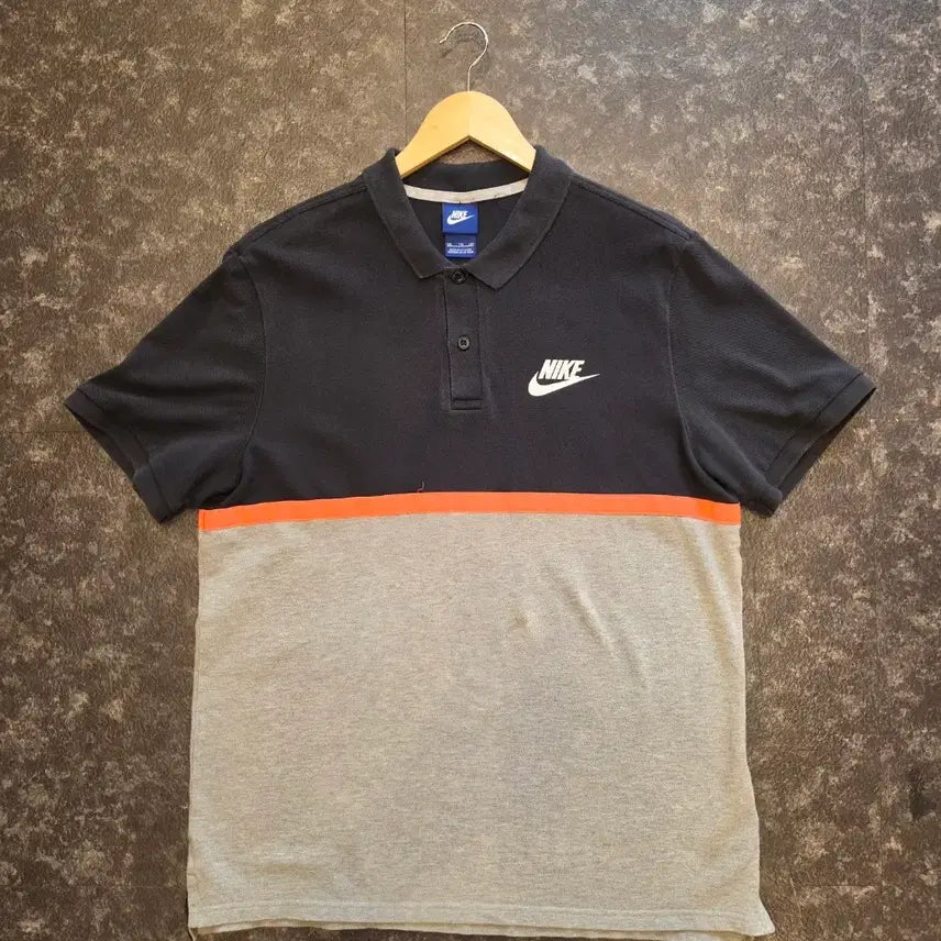 [BUNJANG] Nike Mix Color Short Sleeve Polo T-Shirt XXL / 나이키 반팔 카라티 믹스 컬러 XXL