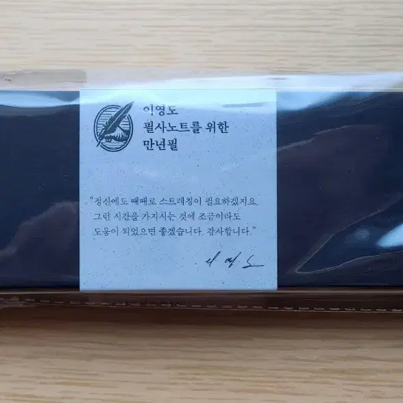[BUNJANG] Fountain Pen for Lee Young-do's Manuscript Notebook / 이영도 필사노트를 위한 만년필