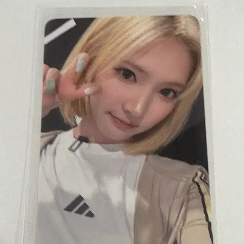 [BUNJANG] NMIXX Jiwoo Lily Everline Lucky Draw Photocard / 하투하 지우 레몬탱 에버라인 럭드 포카 양도 하츠투하츠