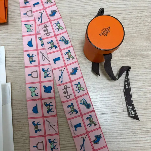 [BUNJANG] Hermes Twilly Silk Scarf / 에르메스 트윌리