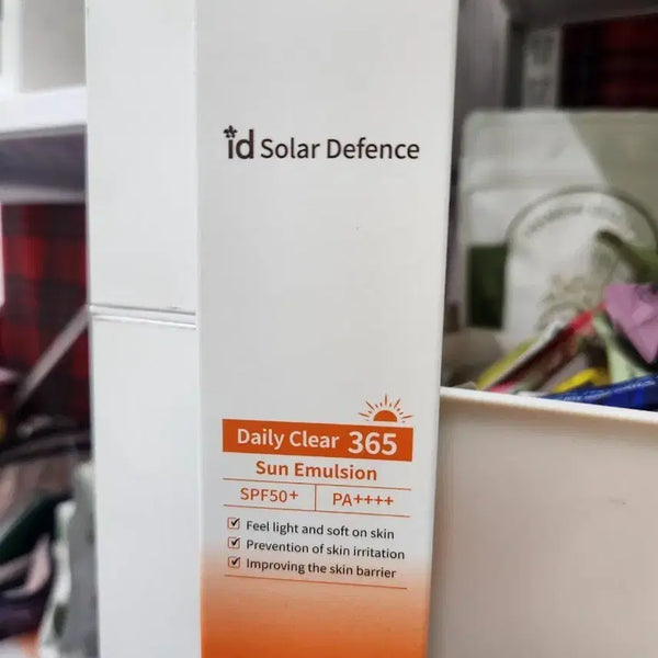[BUNJANG] ID Hospital Solardefense Daily Clear 365 Sun Emulsion 50ml / 아이디피부과 선크림 솔라디펜스 데일리 클리어 365 선 에멀젼 50ml