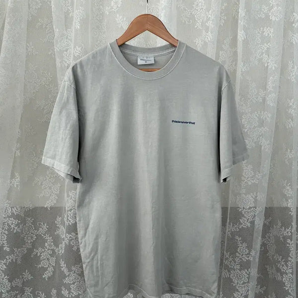 [BUNJANG] thisisneverthat 23SS DSN-Logo Tee Grey / L) 디스이즈네버댓 23SS 반팔 티셔츠 그레이