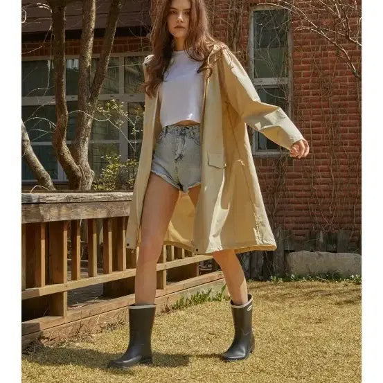 [BUNJANG] Chubasco Urbansplash Rain Boots Black / 츄바스코 레인부츠 어반스플래쉬 블랙 230