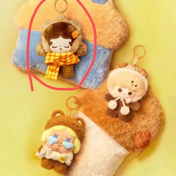 [BUNJANG] Pop Mart Fluffy & Cozy Series Skull Panda Plush Keychain / 팝빈 플러피 & 코지 시리즈 인형 키링-스컬판다
