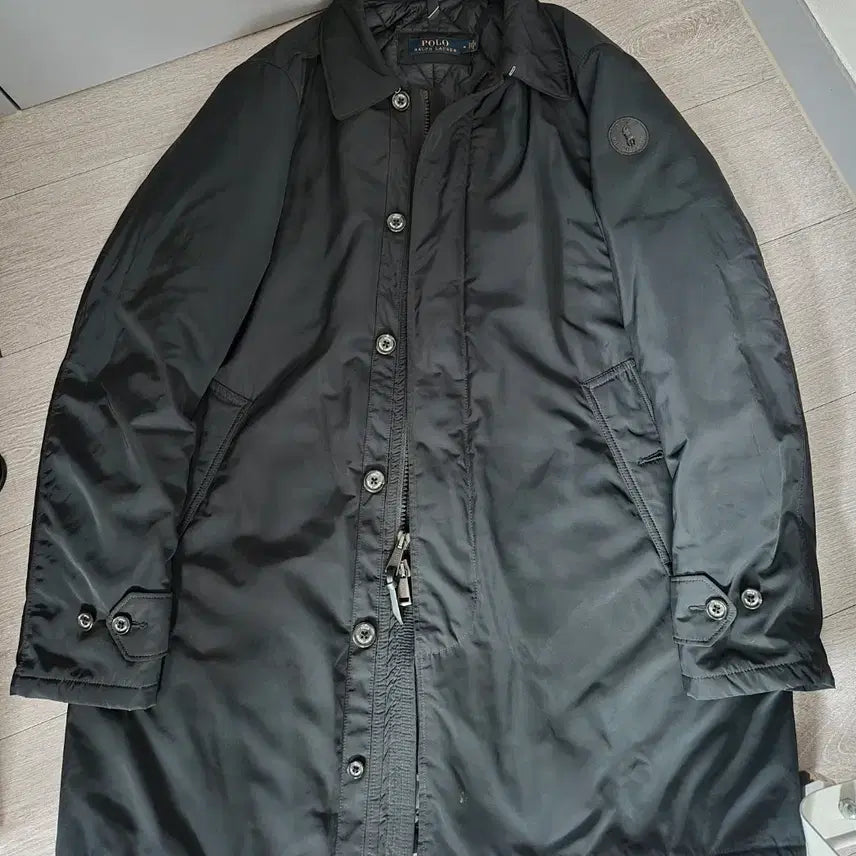 [BUNJANG] Polo Ralph Lauren Black Commuter Padded Coat - Size M / 폴로 랄프로렌 블랙 패딩 커뮤터 코트 M 급처합니다!