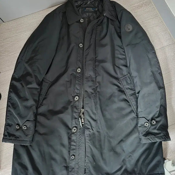 [BUNJANG] Polo Ralph Lauren Black Commuter Padded Coat - Size M / 폴로 랄프로렌 블랙 패딩 커뮤터 코트 M 급처합니다!