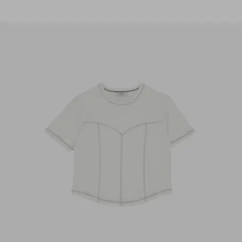 [BUNJANG] ARTID Cut Line Point T-Shirt / 아티드절개라인포인트티셔츠