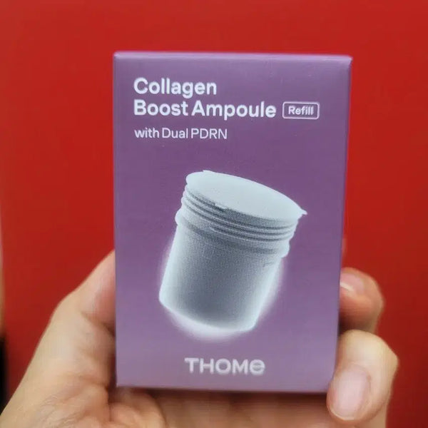 [BUNJANG] THOME Tom The Glow Collagen Boost Ampoule Refill Dual PDRN / (새상품)THOME 톰더글로우 콜라겐 부스트 앰플 리필 듀얼 PDRN