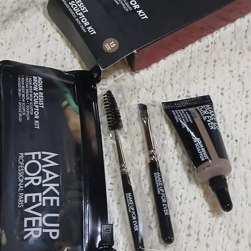 [BUNJANG] Make Up For Ever Aqua Resist Brow Sculptor Kit #15 / 메이크업포에버 브로우키트 -15호(정가7만원대)