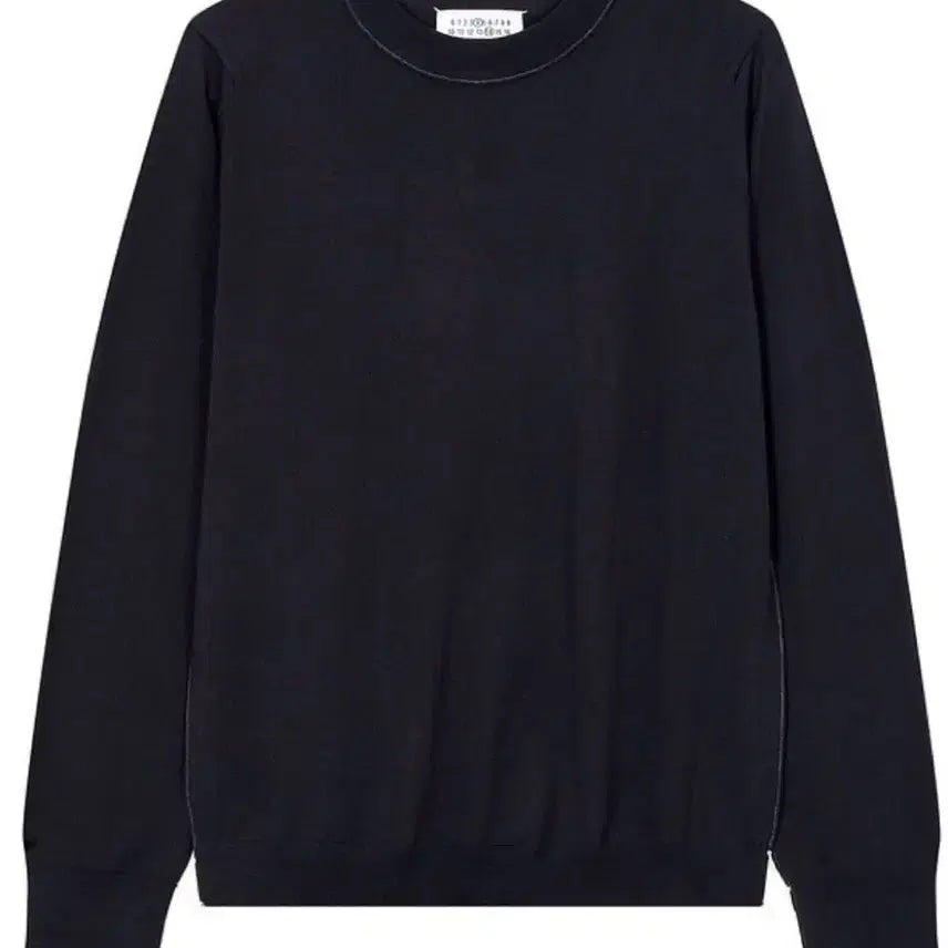 [BUNJANG] Maison Margiela Inside Out Wool Knit Black L / 마르지엘라 인사이드 아웃 울니트 L 블랙