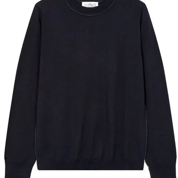 [BUNJANG] Maison Margiela Inside Out Wool Knit Black L / 마르지엘라 인사이드 아웃 울니트 L 블랙