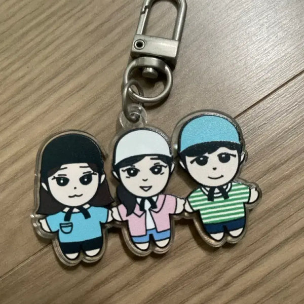 [BUNJANG] Cheongseol Limited Edition Keyring (Kim Minju, Noh Yoonseo, Hong Kyung) / 청설 한정판 키링 (김민주,노윤서,홍경) 판매
