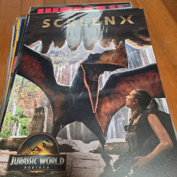 [BUNJANG] Jurassic World ScreenX Poster / 쥬라기 주라기 월드 스크린엑스 screenx 스엑 포스터