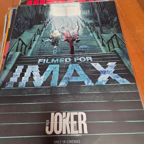 [BUNJANG] Joker 2 IMAX Poster / 조커 2 아이맥스 imax 포스터