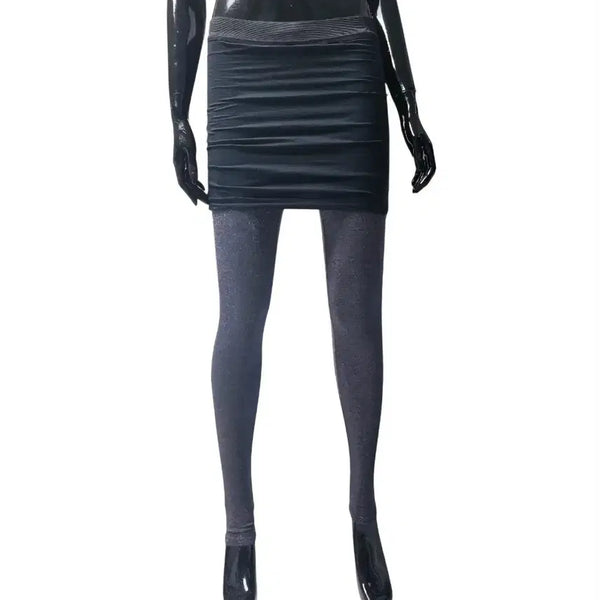 [BUNJANG] GGPX Shirred Glitter Skirt Leggings (New) / GGPX(새상품)셔링글리터 치마레깅스