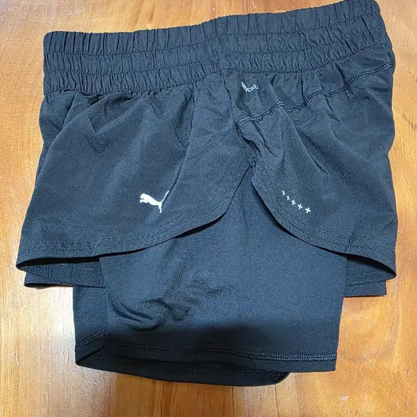 [BUNJANG] Puma 2-in-1 Shorts Black / 푸마 2-in-1 쇼츠 블랙