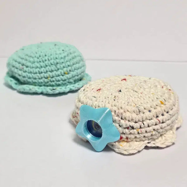 [BUNJANG] Tamagotchi Paradise Ice Cream Knit Case / 다마고치 파라다이스 아이스크림 뜨개 케이스