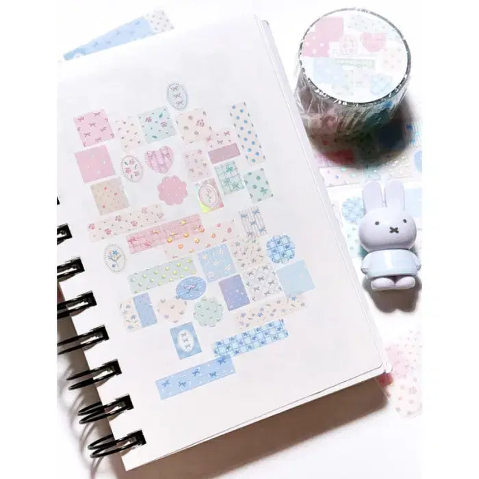 [BUNJANG] JeJe Universe Flower Garden Die-Cut Kiss Cut Stickers / 제제유니버스 플라워 가든 조각 키스컷