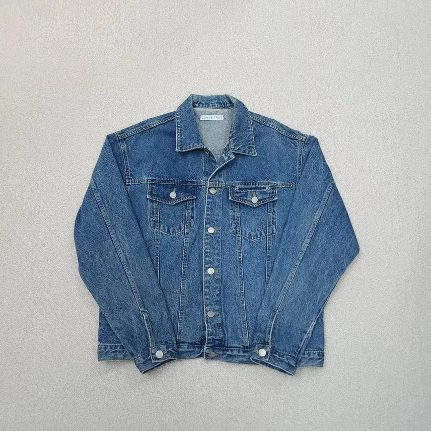 [BUNJANG] (F)luvistrue Men's Denim Jacket Spring/Fall Casual / (F)LUVISTRUE 남자 데님 청자켓 봄 가을 캐주얼 G2W4185