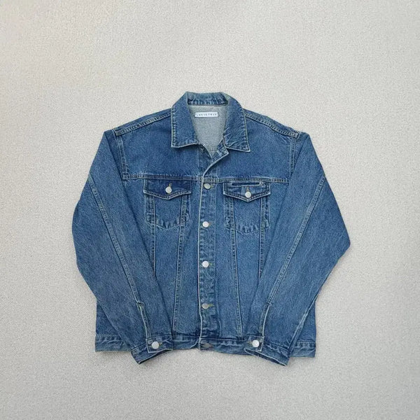 [BUNJANG] (F)luvistrue Men's Denim Jacket Spring/Fall Casual / (F)LUVISTRUE 남자 데님 청자켓 봄 가을 캐주얼 G2W4185