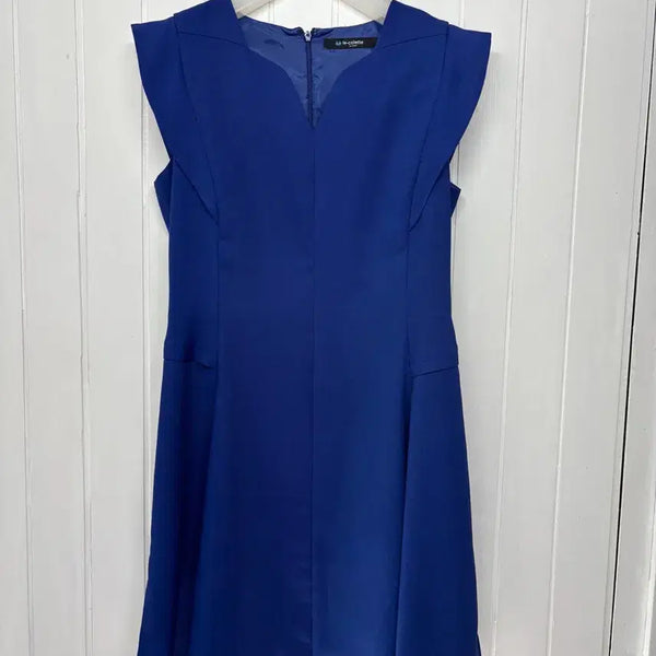 [BUNJANG] Le Collect Linen Navy Dress (38) / 르콜렉트 린 네이비 원피스 여55 ㅡ0703
