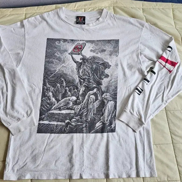 [BUNJANG] Saint Michael Vlone Long Sleeve XL / 세인트마이클 브이론 롱슬리브 XL