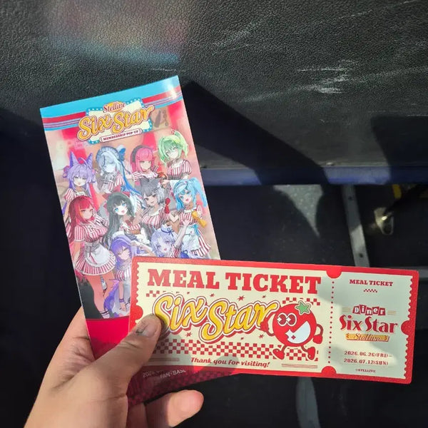 [BUNJANG] Stellive Pop-up Store Pamphlet Ticket / 스텔라이브 팝업 스토어 팜플렛 티켓