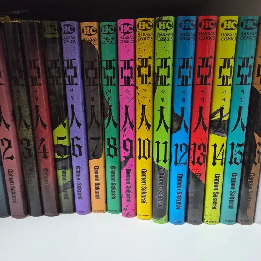 [BUNJANG] Ajin Complete Set Volumes 1-17 Manga / 아인 만화책 1-17(전권)