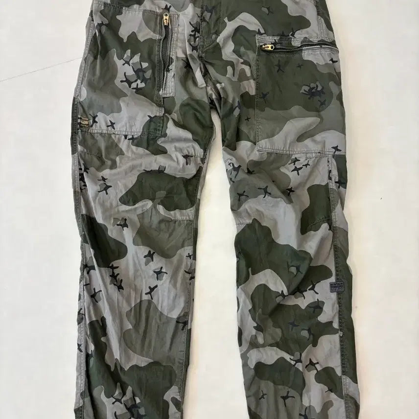 [BUNJANG] Zestarow Summer Loose Fit Military Cargo Pants Size 36 / 지스타로우 여름용 루즈핏 밀리터리 카고 바지 36