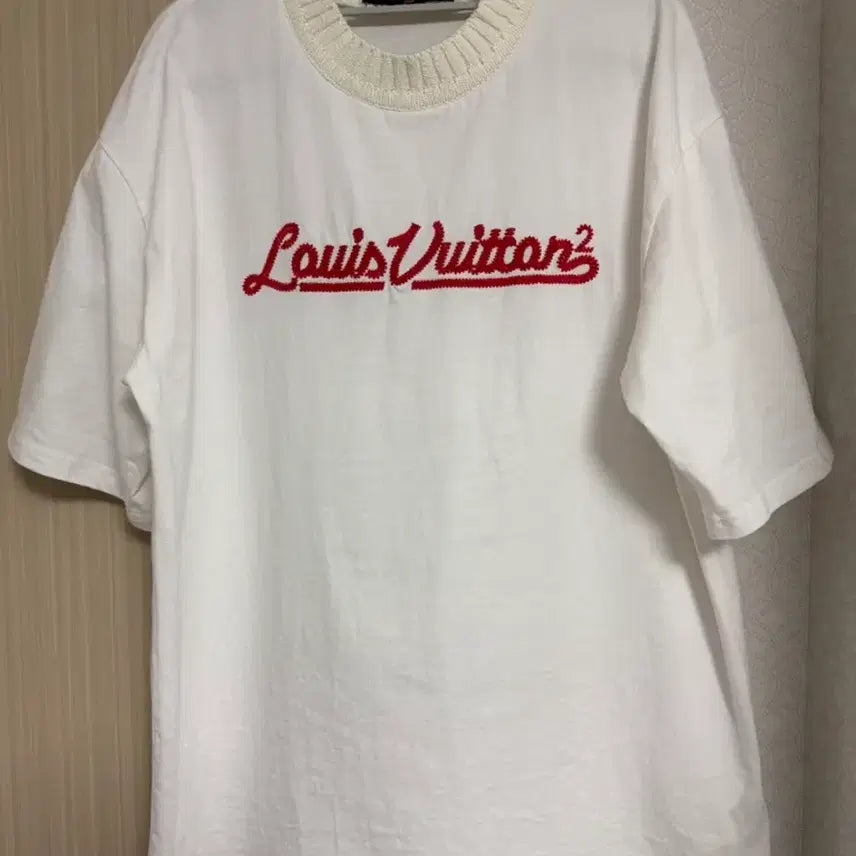 [BUNJANG] Louis Vuitton NIGO Knit Short Sleeve T-Shirt / 루이비통 정품 니고 니트 반팔티