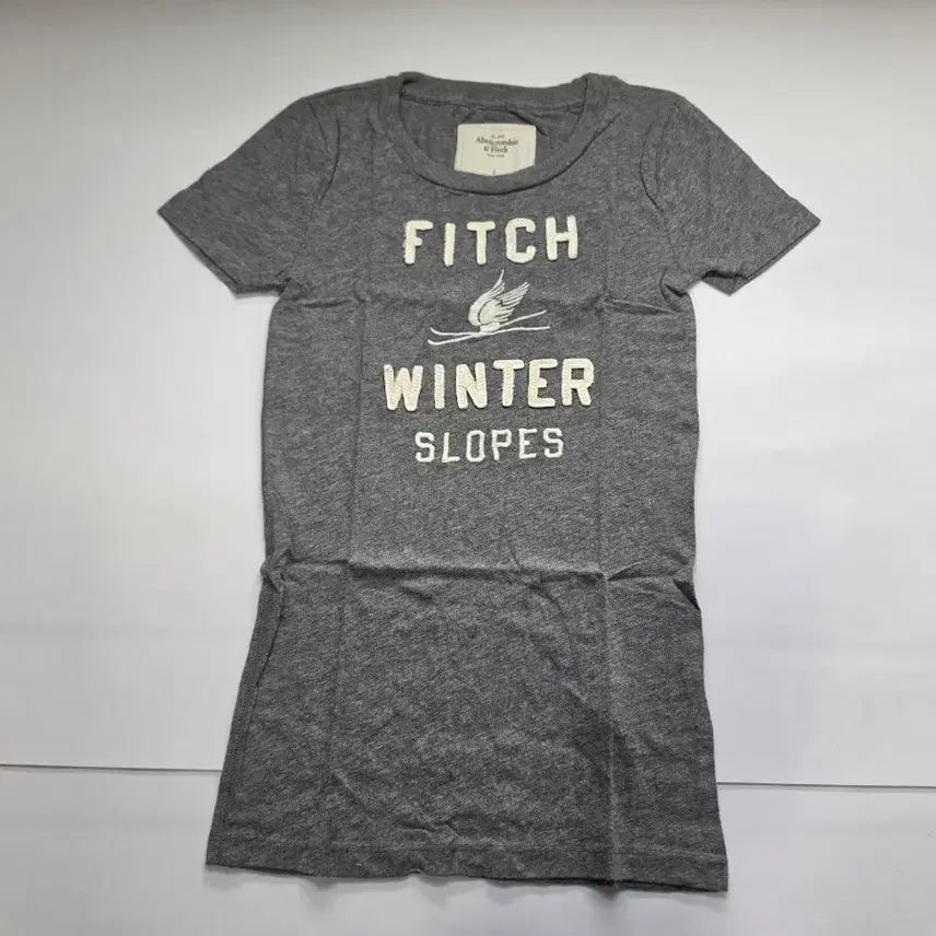 [BUNJANG] Abercrombie & Fitch Grey Short Sleeve T-Shirt (New) / 아베크롬비앤피치 그레이 반팔 티셔츠 새상품