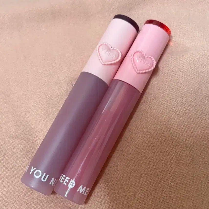 [BUNJANG] Y&M Heart Jelling Tint 01 Peach Jelling 07 Dipping Veil / 미사용 와이엔엠 하트 젤링 틴트 01피치젤링 07 디핑베일