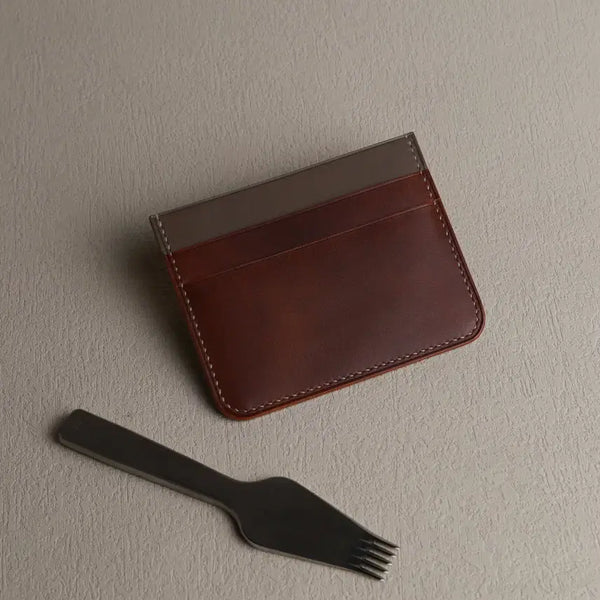 [BUNJANG] Handmade Vegetable Leather Cardholder / 수제 베지터블 카드홀더 카드지갑