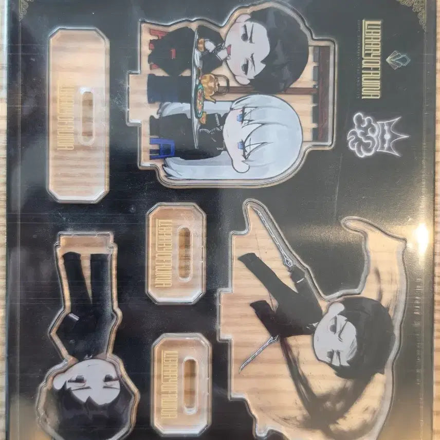 [BUNJANG] Hamham Pangpang Library Theme Roland Acrylic Stand / 햄햄팡팡 도서관 테마 롤랑 아크릴
