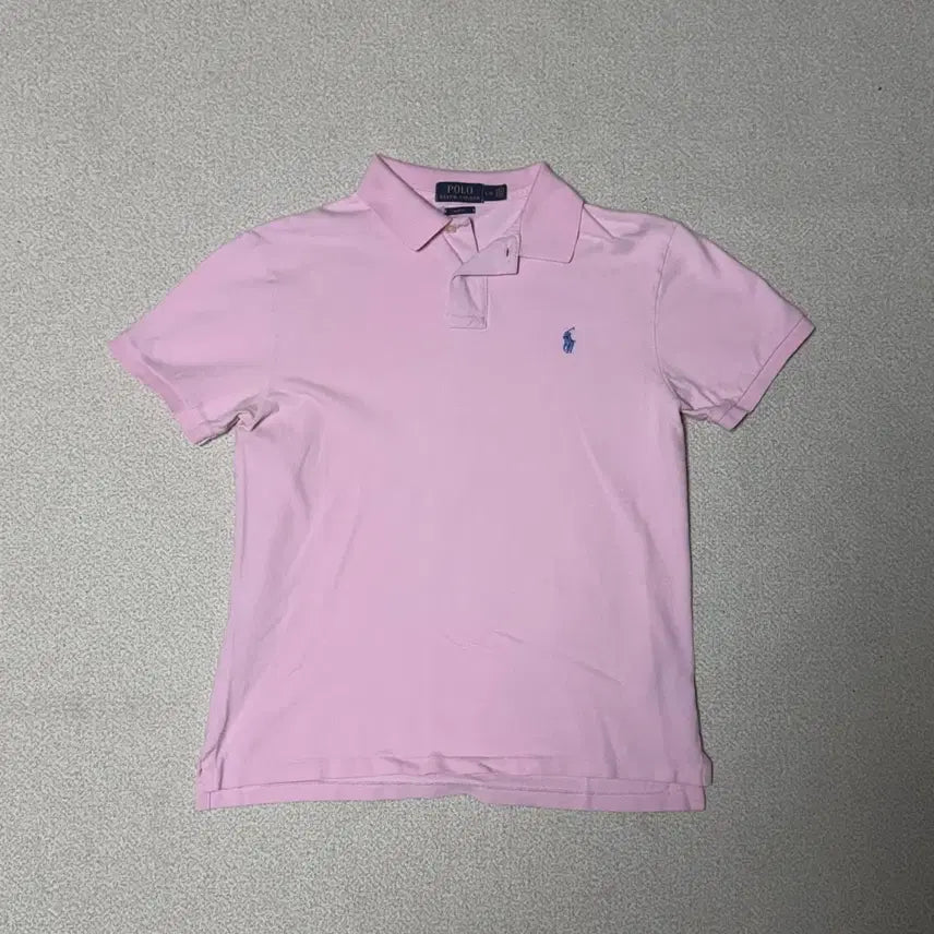 [BUNJANG] Polo Ralph Lauren Pink Short Sleeve Polo Shirt / 폴로 랄프로렌 L 핑크 반팔 카라티