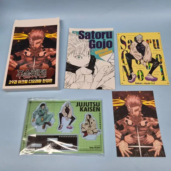[BUNJANG] Jujutsu Kaisen Volume 29 Limited Edition Acrylic Diorama + Official Booklet / 주술회전 29권 아크릴 디오라마 한정판 + 공식 북클릿