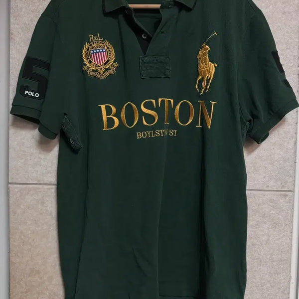 [BUNJANG] Polo Ralph Lauren Big Pony Boston Polo T-Shirt / 폴로 빅포니 보스턴 pk티
