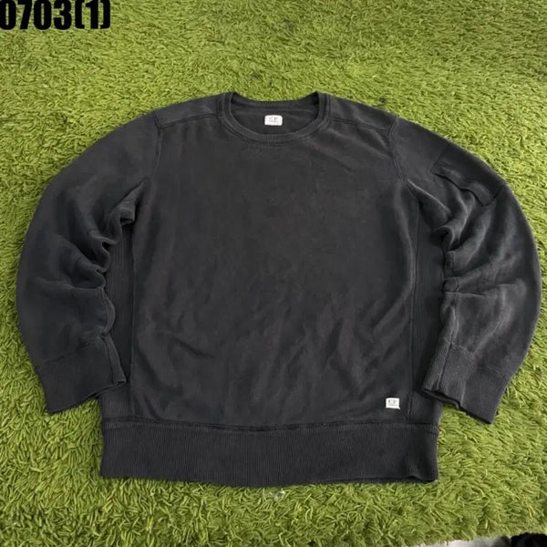 [BUNJANG] CP Company Black Sweatshirt / CP컴퍼니 맨투맨 블랙